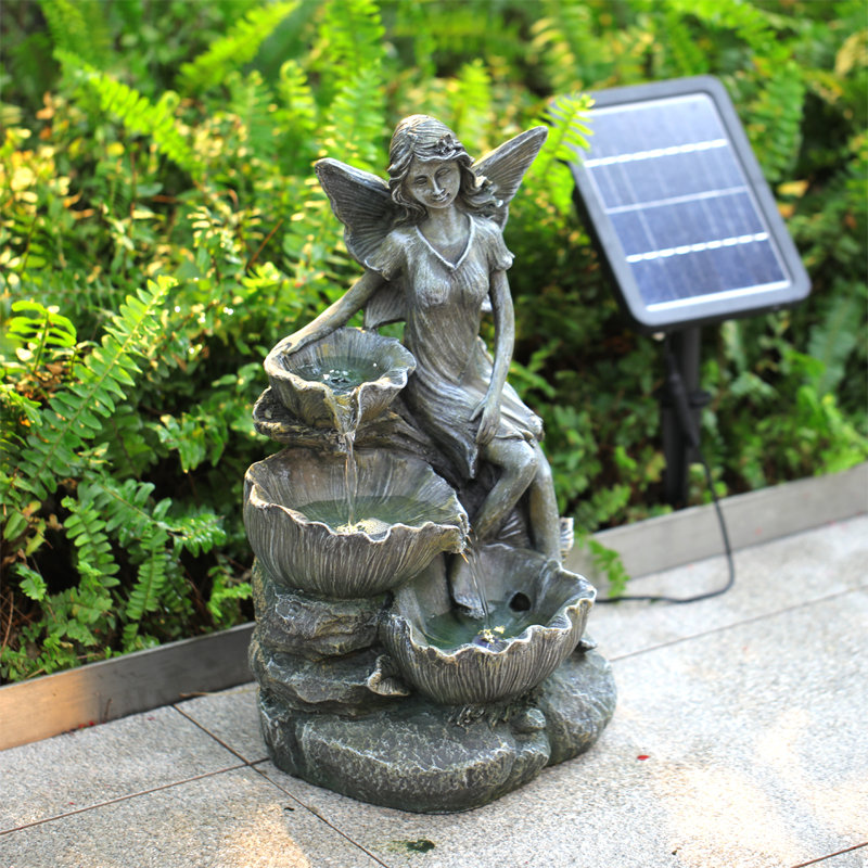 Menzies Weather Resistant Cascade Fountain with Light