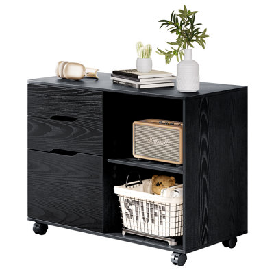 Corwynn 31.3'' Wide 3 -Drawer Mobile File Cabinet