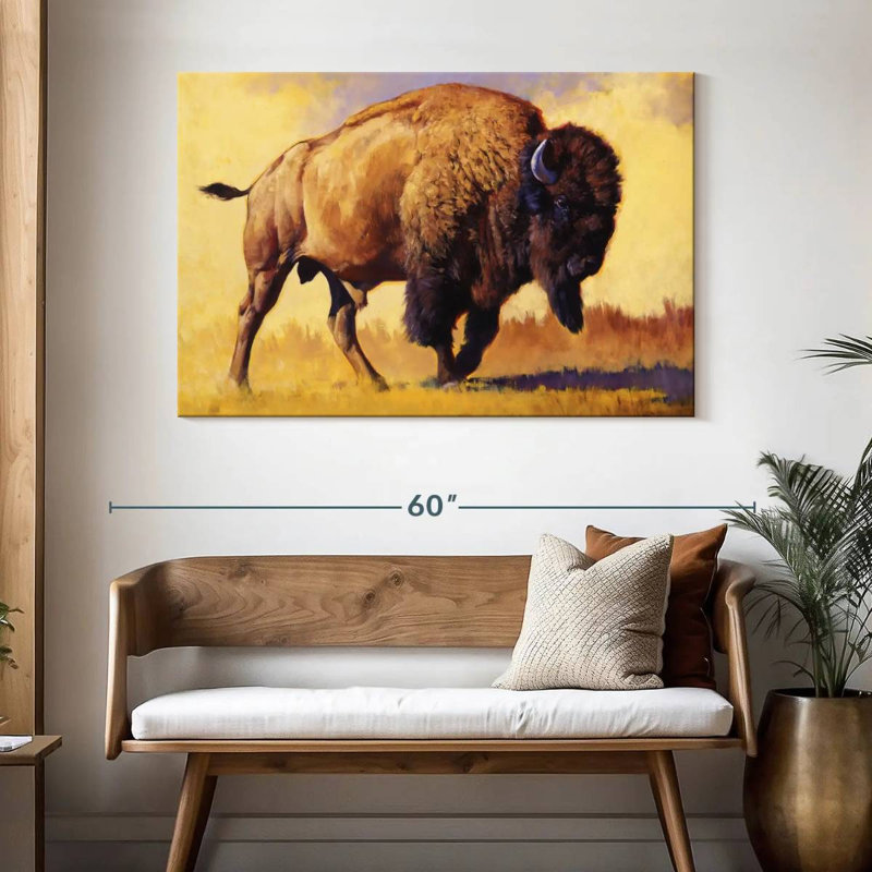 Brampt Tatanka, 32" H x 48" W