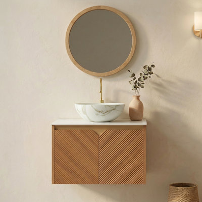 Meuble-lavabo flottant 24 po Linea