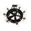 Rustic Lodge 16 - Light Chandelier