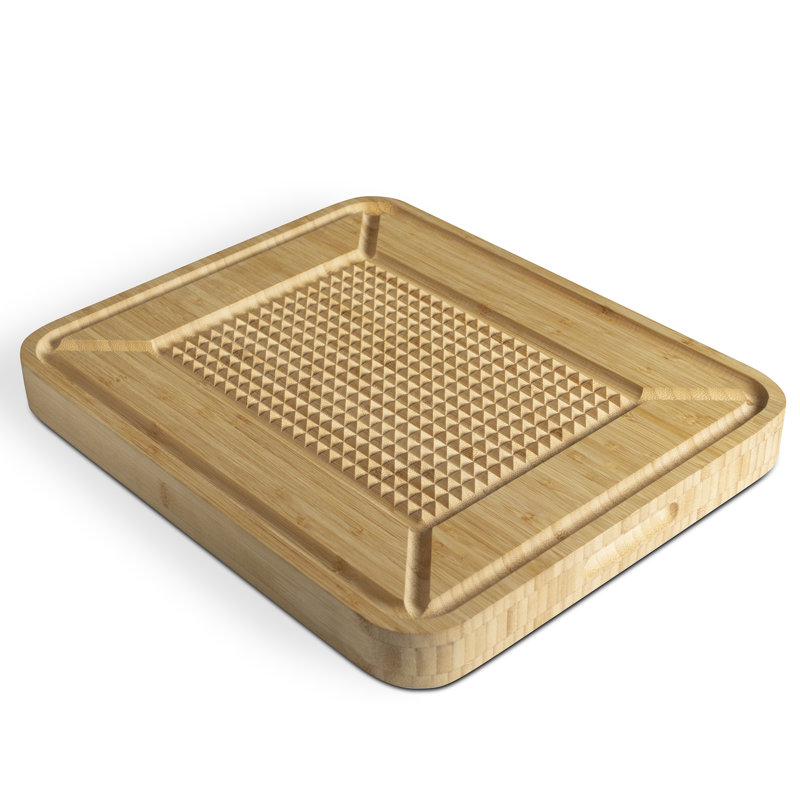 1.5" Extra Thick Bamboo Reversible Cutting Board with Juice Groove