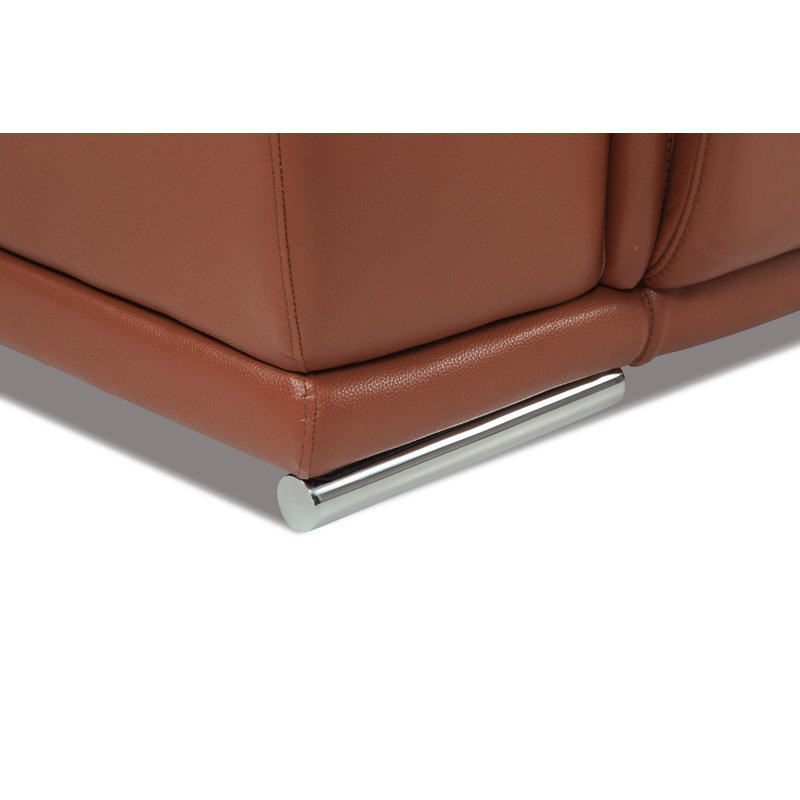Fauteuil inclinable électrique en cuir italien Global United
