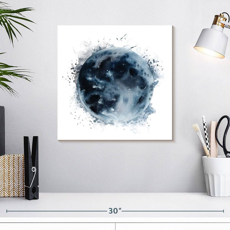 Oberle Moon Abstract, 16" H x 16" W