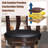 Emillee Swivel Upholstered Counter Stool