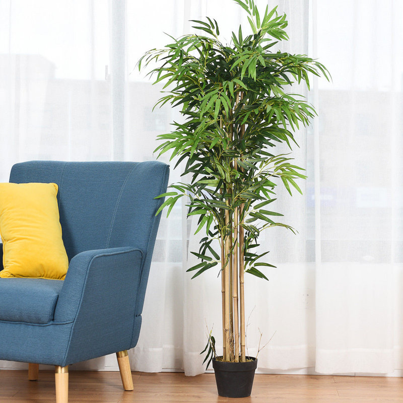60'' Faux Bamboo Tree in Planter