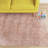 Laurel Performance Shag Tasseled Pink Rug-1169198367