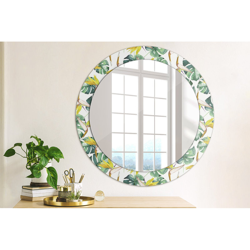Huldar Glass Flat Wall Mirror