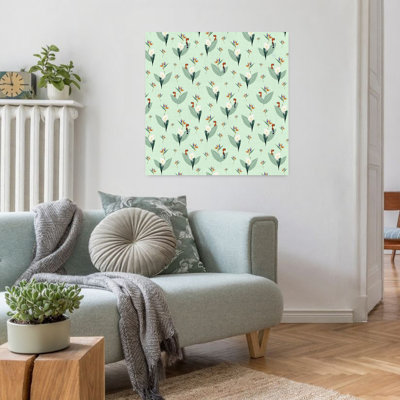 Art contemporain, oiseau contemporain, art tropical