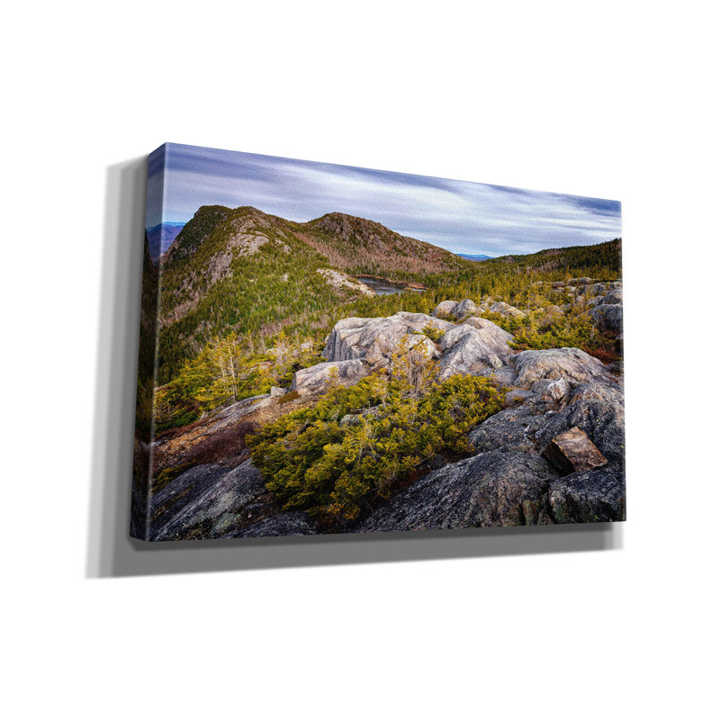 Art mural sur toile «Rumble Mountain» par Rick Berk, H 40 po x l 60 po x P 1,5 po