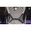 Chaise de bureau ergonomique avec soutien lombaire RESPAWN SPIRE, appui-tête, accoudoirs réglables et coussin de gel rafraîchissant, siège en filet respirant confortable pour le bureau personnel, fauteuil de jeu inclinable à haut dossier-87903892