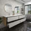 Ensemble de meuble-lavabo mural 84 po-70056030