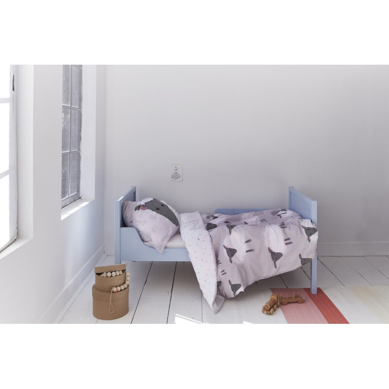 Ensemble de housse pour couette, Housse de couette double et 2 taies décoratives