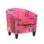 Angelice Multicoloured Patchwork Accent Tub Chair-539731990