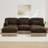 Modern Sofas 100 Inch Chenille U Shaped Leopard Couch For Spacious Home