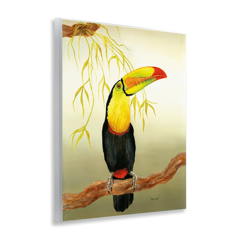 «One Toucan on Branch», art mural par Christine Reichow