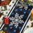 Buffalo Plaid Snowflakes Christmas Table Runner, Seasonal Winter Kitchen Dining Table Decoration For Home Party Decor-1515173300-1515173301
