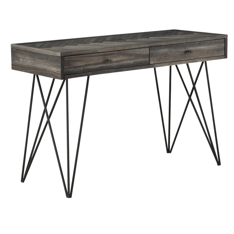 Symone 47'' Solid Wood Top Console Table