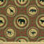 Highbury Monkey Giraffe Lion African Fabric