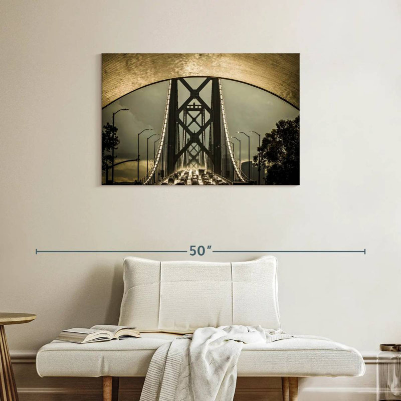 Lilie Bridge Traffic, 24" H x 36" W