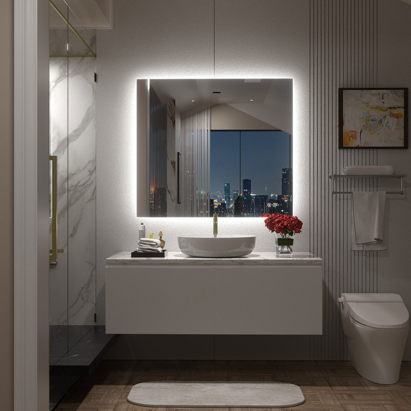 Miroir de salle de bain , 36 po x 32 po