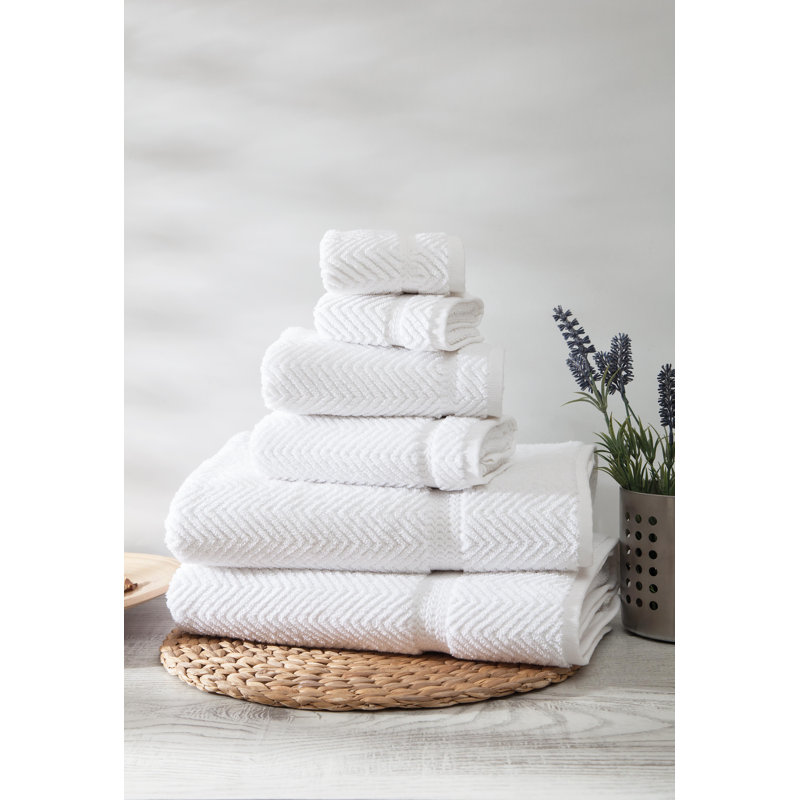Vandewa Plush Jacquard Mulit-Size Set, White
