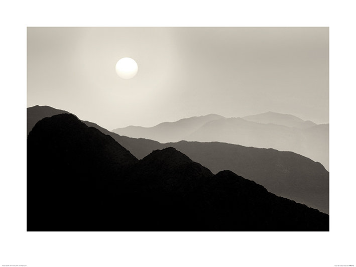 Sunset Hills - Print on Canvas, Paper