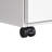 3-drawer Mobile Filing Cabinet With Lock – Metal Under-desk File Cabinet For Legal/letter/a4 Size, 2 Stationery Drawers (1 Pencil Tray) + 1 File Drawer, 5 Casters (2 Brakes + 1 Anti-tip), Easy Installation-776439645