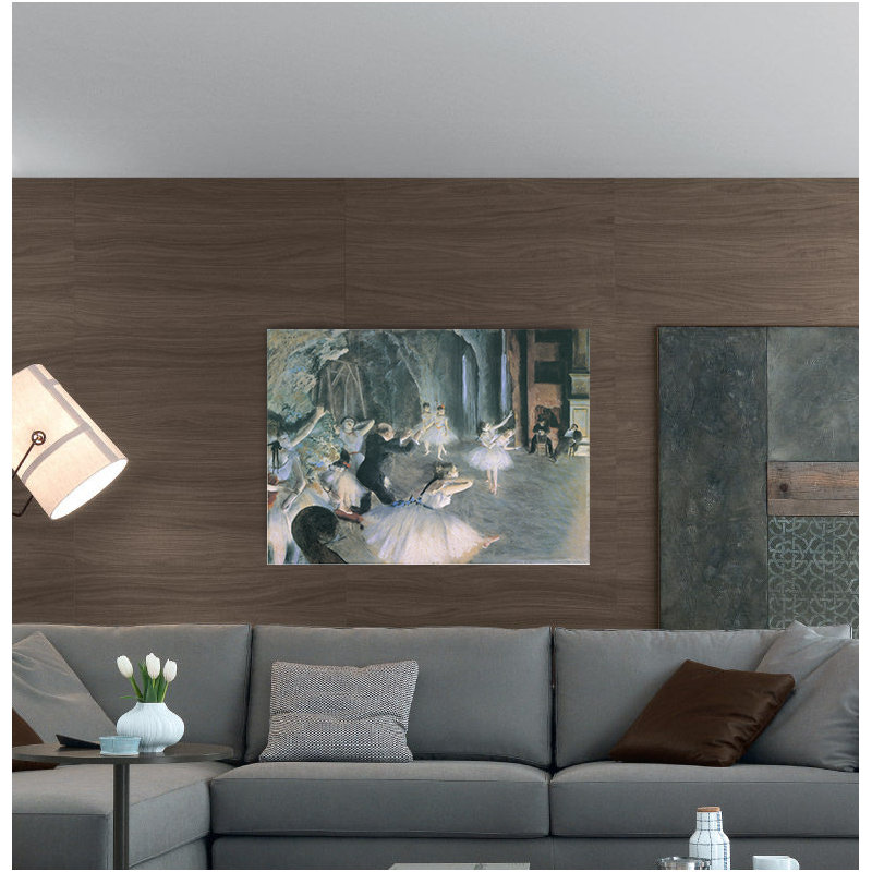 Edgar Degas - No Frame Print on Wood, 72cm H x 100cm W x 1.8cm D