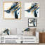 Stylish Spiral Abstract II - Peinture sur toile-474245957-474245953