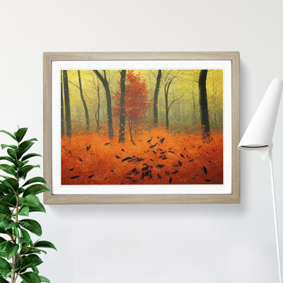 Beauteous Autumn Forest - Framed Print