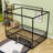Metal Platform Bed With House-Shaped-517576274-517576273