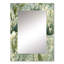 Djanira Green Grassland Meadows - miroir décoratif botanique, miroir mural botanique, impression d'art en métal-1706258927