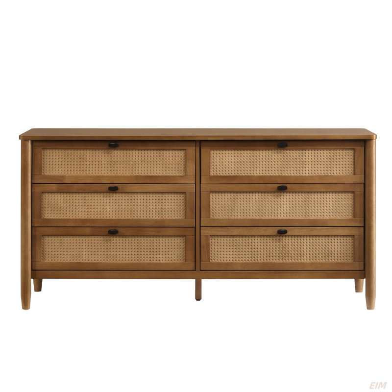 Commode 6 tiroirs Vichy