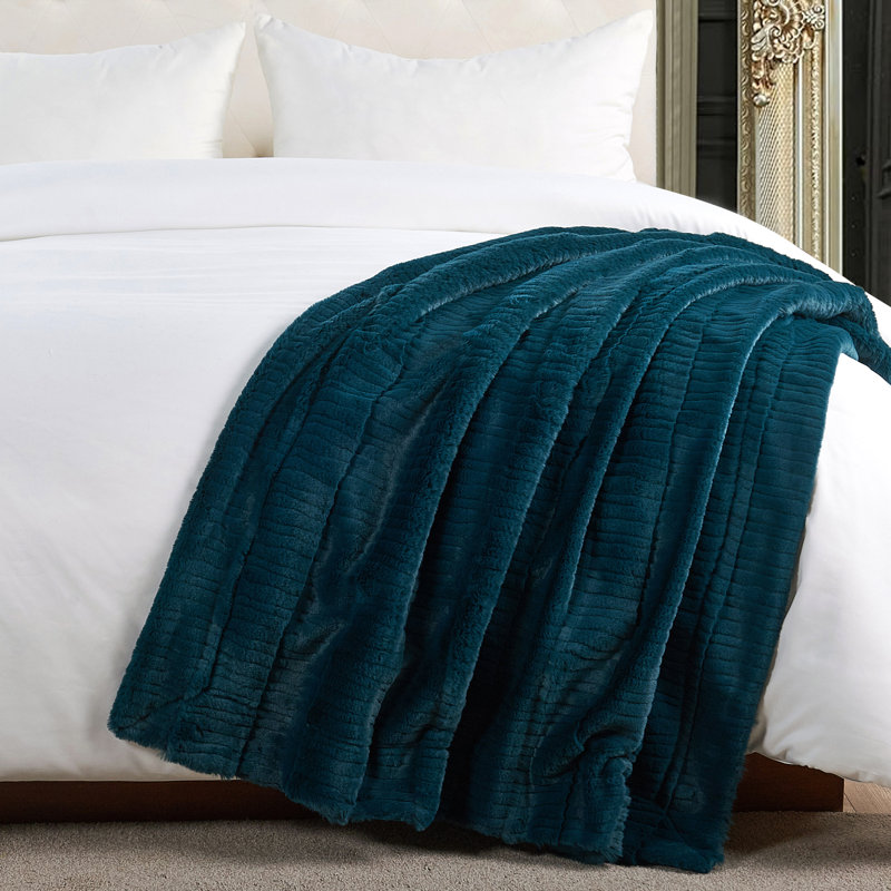 Throw Blanket, Teal