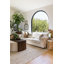 Pure Salt By Momeni Torquay Soumak Machine Weave Jute And Wool Natural Area Rug 6' X 6' Round-1618609332-1647199301