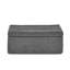 Repose-pieds modulaire en chenille avec coussin en mousse Kirel-126157678
