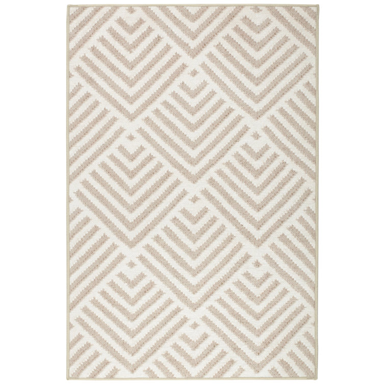 Cleo Cement Machine Washable Rug