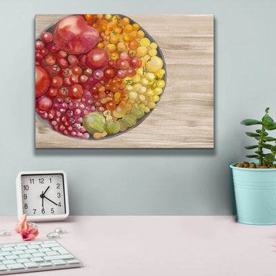 Art mural sur toile Epic Graffiti «Bowls Of Fruit 1» par Alicia Ludwig