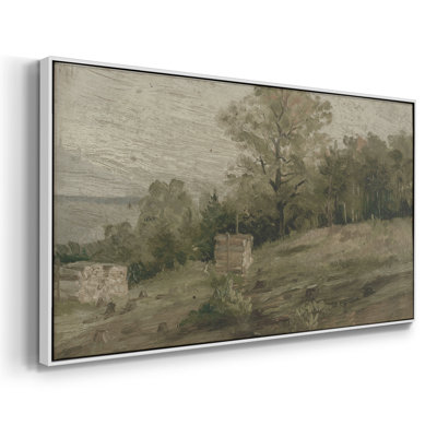 Série paysage - DCCCLVI - Toile tendue avec châssis tendue, prête à être accrochée