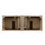 Bristol 60'' W Double Bathroom Vanity Base-199729740