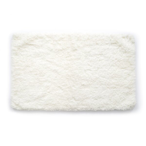 Radhika Solid Bath Mat Eider & Ivory Size: 20 W x 30 L, Color: Brown