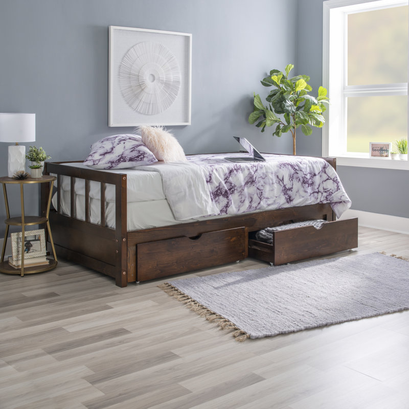 Crespo Storage Bed, Espresso