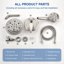 Robinet de douche avec valve brute-70488184