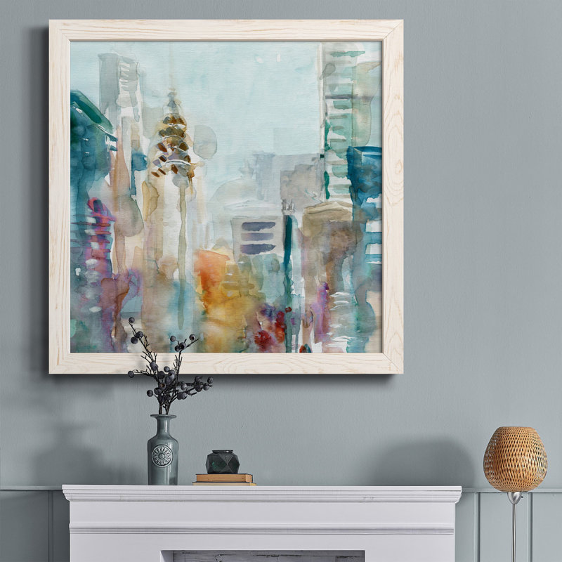 Velours fleuri, reproduction d'art sur toile, H 20 po x l 20 po x P 1,5 po, Cadre blanc