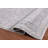 Nevada Collection Bordered Cream and Grey Rug-1382347059