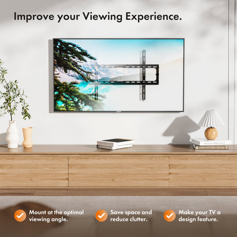 VonHaus Single Screen Wall Mount