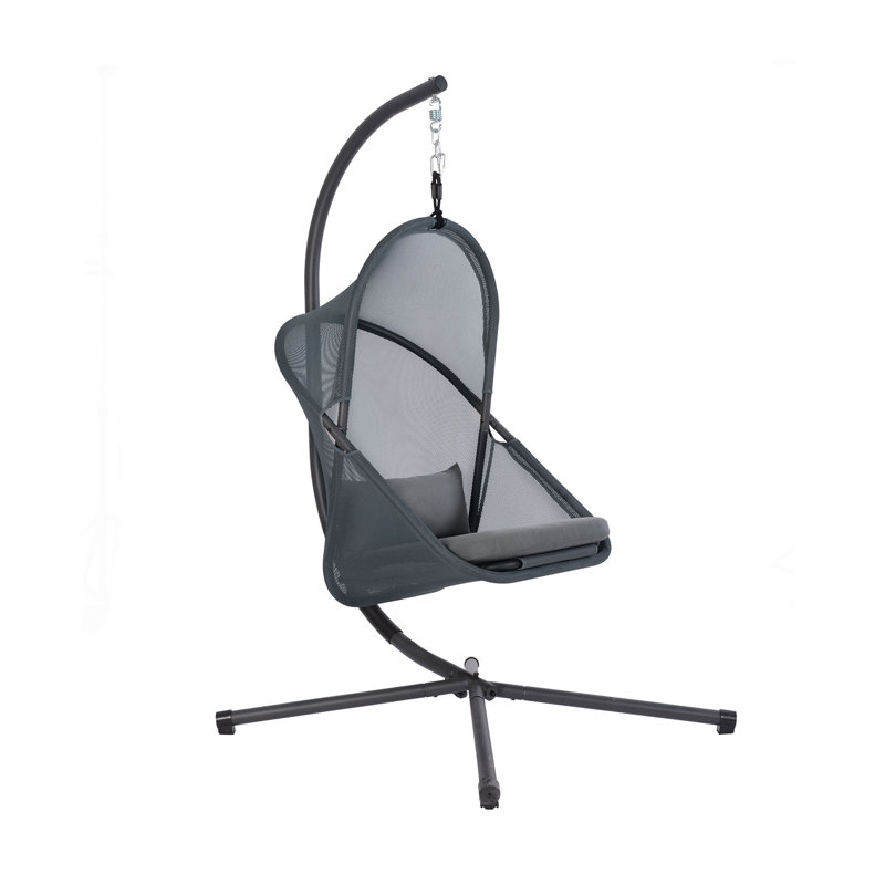 Balancelle moderne 28,4 po, gris foncé, Gris