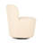 Boucle Swivel Accent Chair With Textured Upholstery