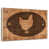 Floating Frame Natural Wood